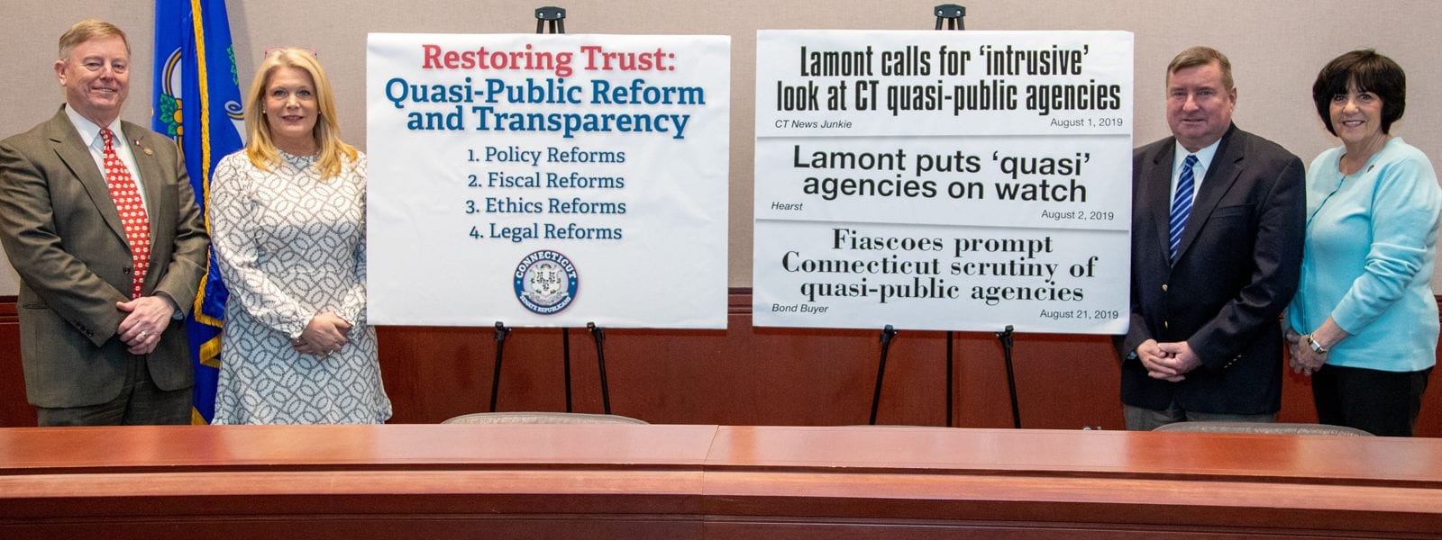Sen. Kissel Backs Proposal to Increase Transparency, Oversight of State Quasi-Publics - CT Senate Republic