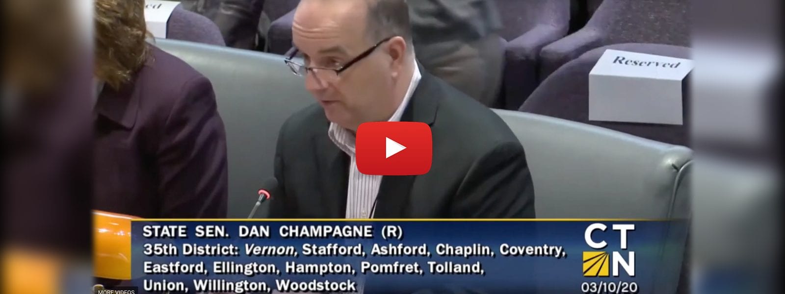 Sen. Champagne Supports Measures to Aid Homeowners: Testifies in Support of Crumbling Foundation Bills - CT Senate Republic