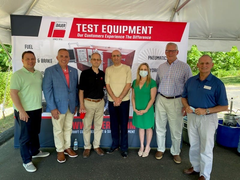 Sen. Berthel, House and Senate Republicans Celebrate Bauer, Inc.’s Reopening for Business - CT Senate Republic