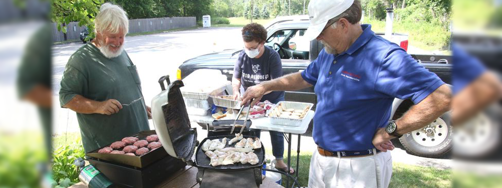 Litchfield officials grill up lunch for seniors left in the dark from storm [Waterbury Republican-American] - CT Senate Republic