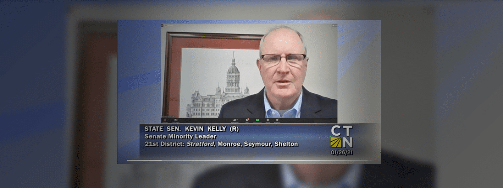 (Watch) Jan. 26 News Briefing with Sen. Kelly and Rep. Candelora - CT Senate Republic