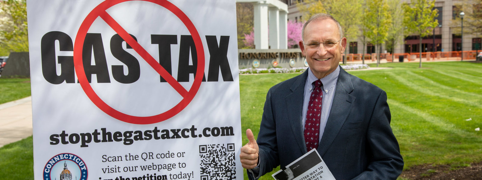 Stop the Gas Tax, Stop the Food Tax! - CT Senate Republic