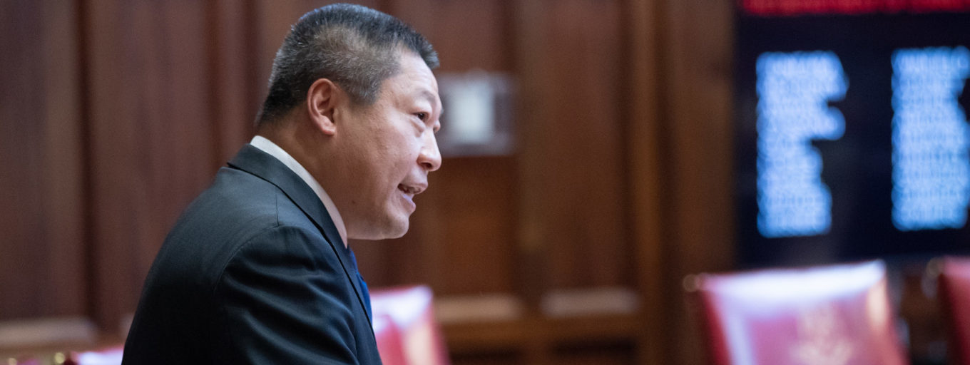 Senator Hwang: “Home Rule and Local Land Control are hanging by a thread.” - CT Senate Republic