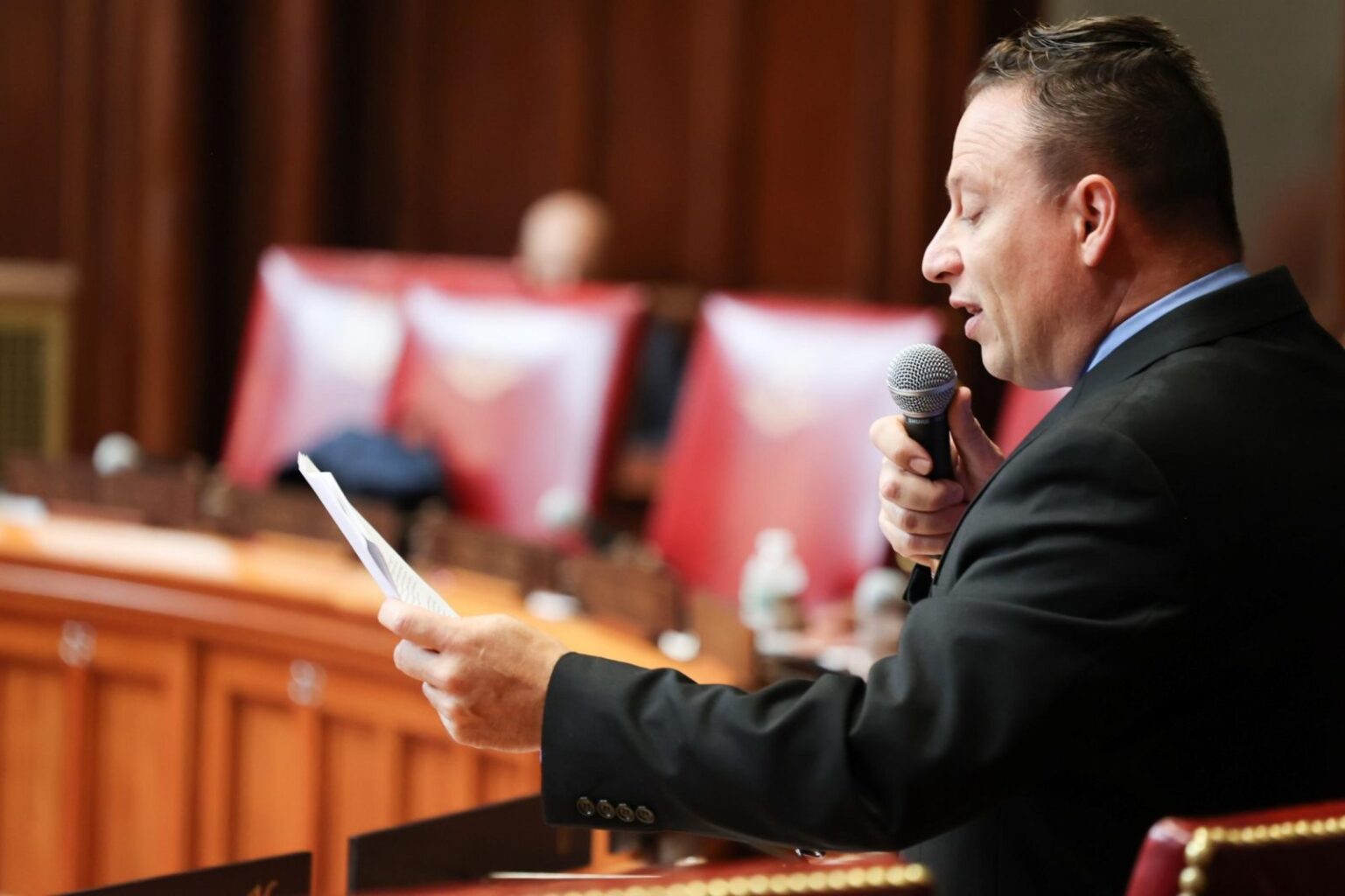 Video | Sen. Sampson reveals true motives behind ‘study’ of rideshare businesses (SB 1180) (5/17/2023) - CT Senate Republic
