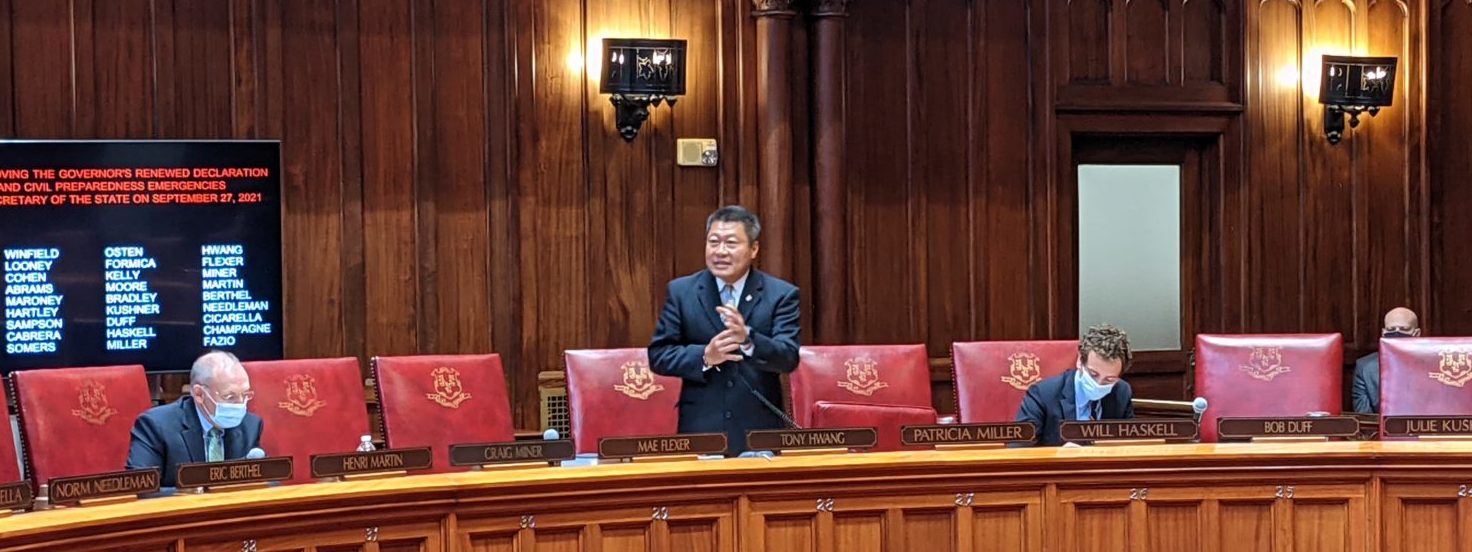 Sen. Tony Hwang Votes Against 6th Extension of “Emergency Powers” (VIDEO) - CT Senate Republic