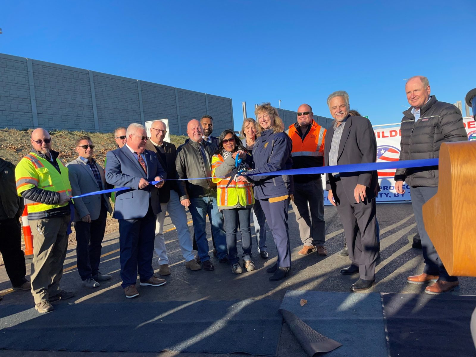 Sen. Kelly Applauds Opening of New I-95 Exit 33 On-Ramp, Thanks All Involved - CT Senate Republic