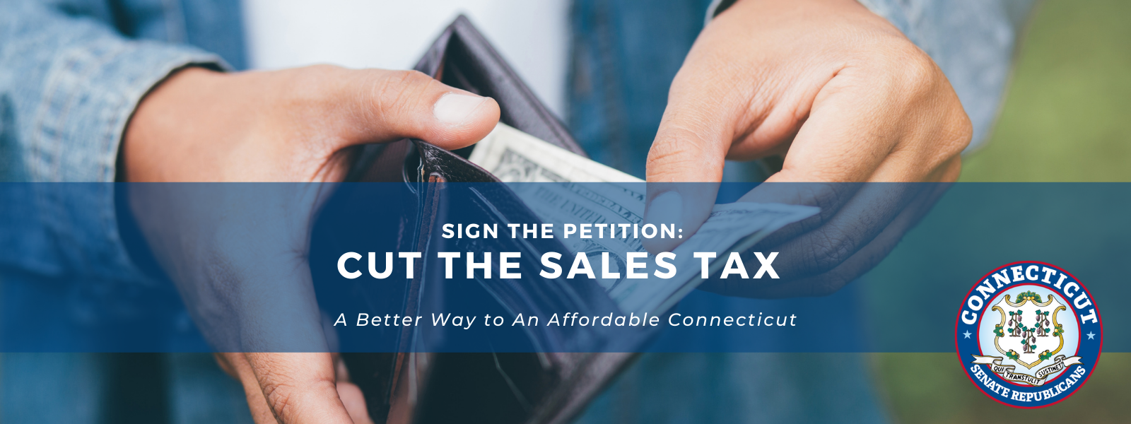 SIGN THE PETITION: Cut the CT Sales Tax - CT Senate Republic