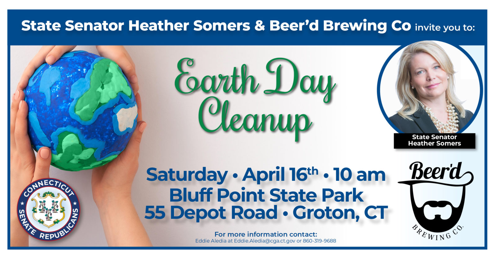 Bluff Point Cleanup This Saturday! - CT Senate Republic