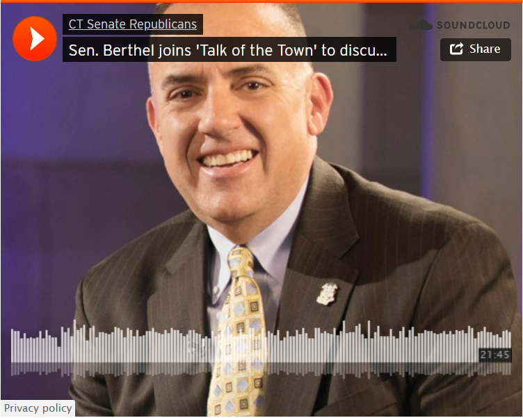 (Listen) Sen. Berthel joins ‘Talk of the Town’ to discuss Democrat measure that kills jobs & CT middle class - CT Senate Republic