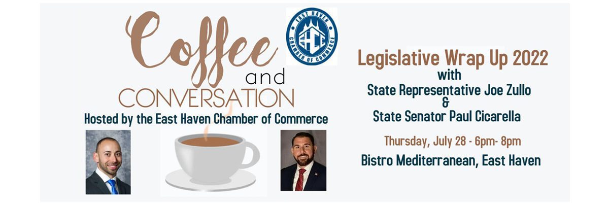 Coffee & Conversation: East Haven (July 28) - CT Senate Republic