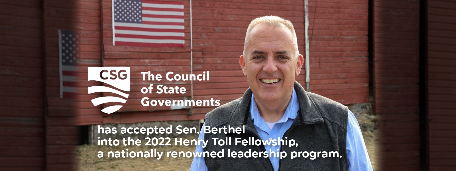 Sen. Berthel Selected to Distinguished Council of State Governments 2022 Henry Toll Fellowship Program - CT Senate Republic