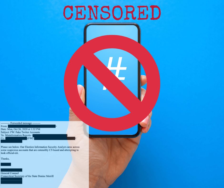 Sen. Sampson Questions Cooperation Between CT Officials, Big Tech, FBI to Censor Private Citizens - CT Senate Republic