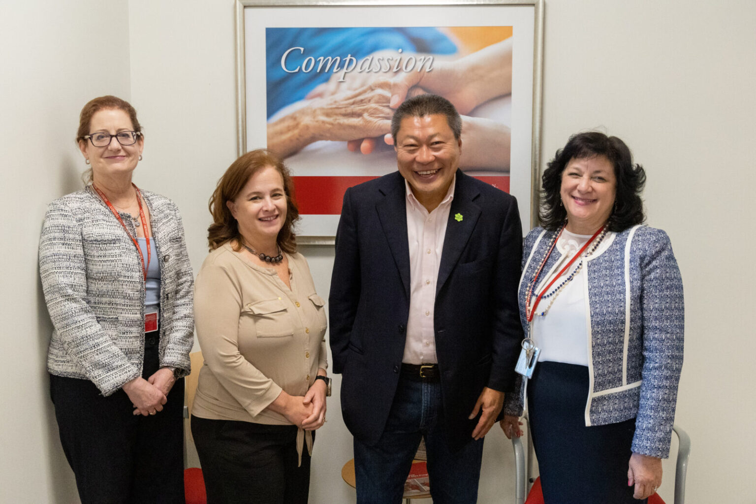 (photos) Sen. Hwang Tours SHU School of Nursing; Discusses Ways to Address Nursing Shortage - CT Senate Republic