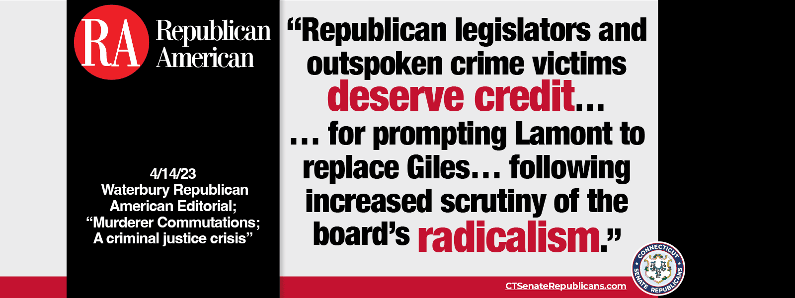 How commutations and prisons became CT’s biggest political issue of themonth - CT Senate Republic
