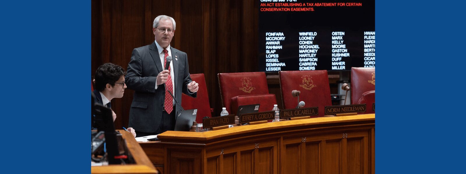 Video | Sen. Gordon Continues Strong Support for Towns Through End of Legislative Session - CT Senate Republic