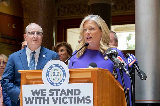 Sen. Somers: “It is imperative that victims and their families have a seat at the table. - CT Senate Republic