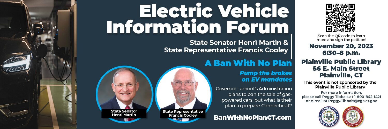 Take the Survey: Do you support CT’s Ban on New Gas-Powered Vehicle Sales? - CT Senate Republic
