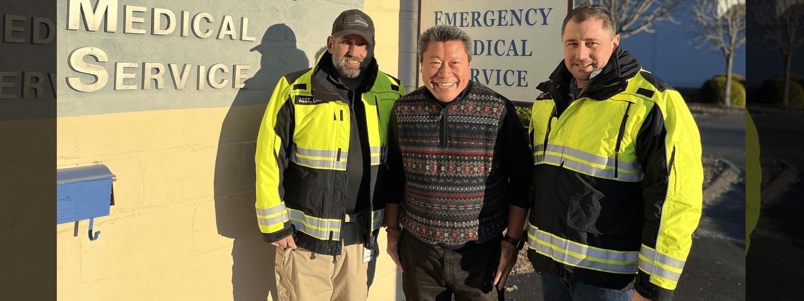 (photo) Sen. Hwang: State $ to help Easton Volunteer EMS - CT Senate Republic