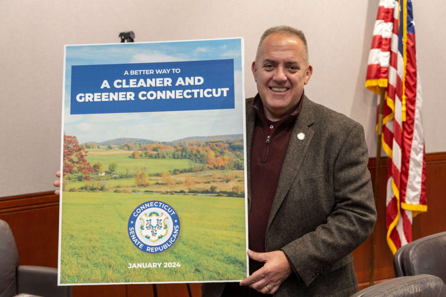 Sen. Berthel, Senate GOP Unveil ‘A Better Way to a Cleaner and Greener Connecticut’ - CT Senate Republic