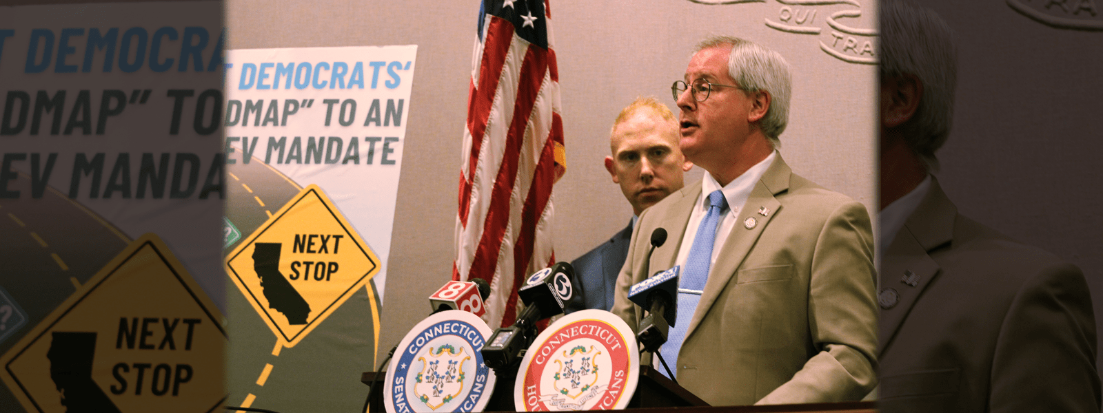 (Watch) CT GOP lawmakers: “Our fight against EV mandates is not over.” - CT Senate Republic