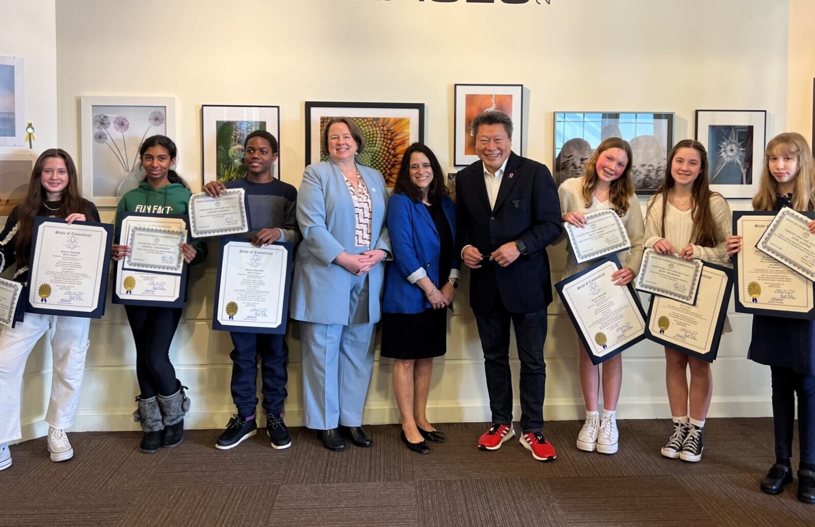Fairfield’s Senator Tony Hwang Celebrates Middle School Honorees in Women’s History Month Essay Contest - CT Senate Republic