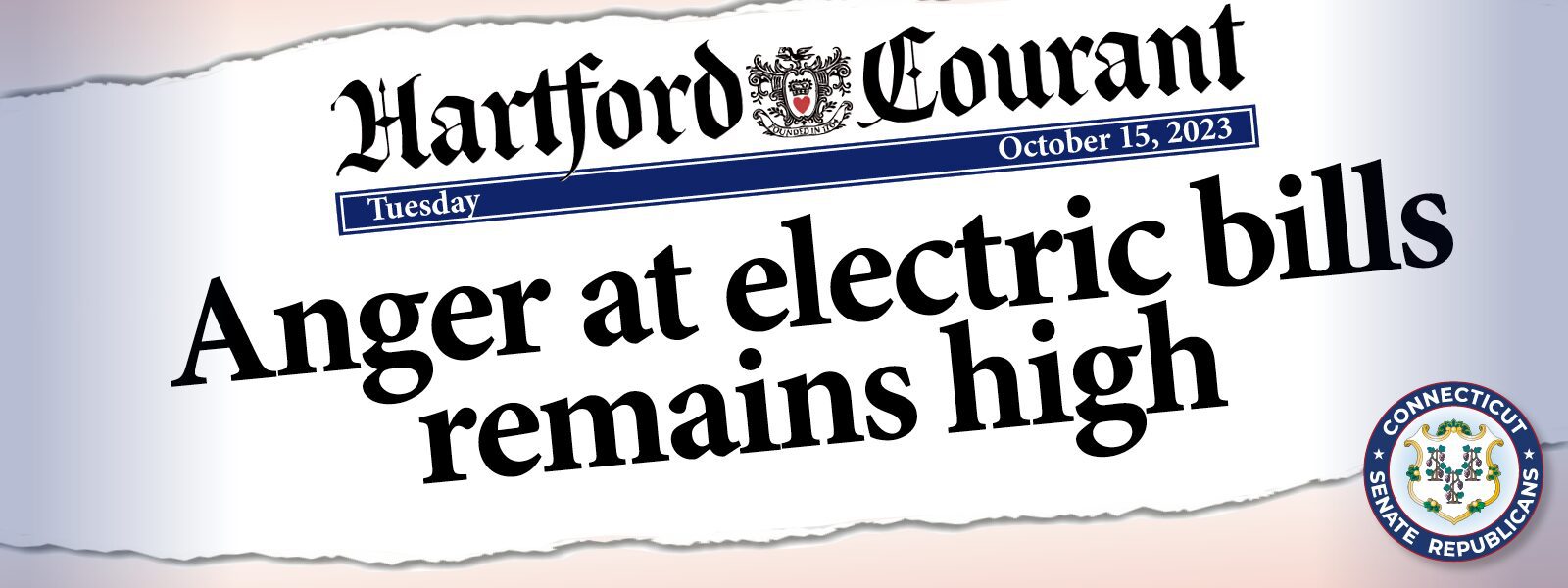 Sen. Harding: “People have had enough” of high electricity bills - CT Senate Republic