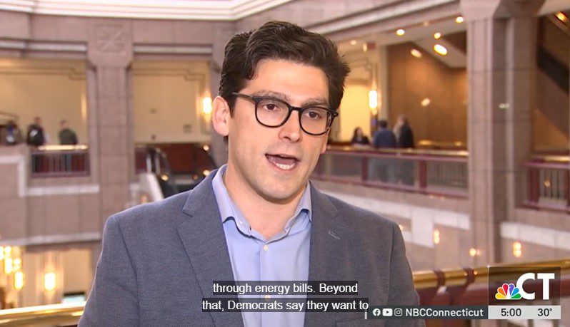 Sen. Ryan Fazio Speaks with NBC 30 on Ways to Bring Down Energy Prices - CT Senate Republic