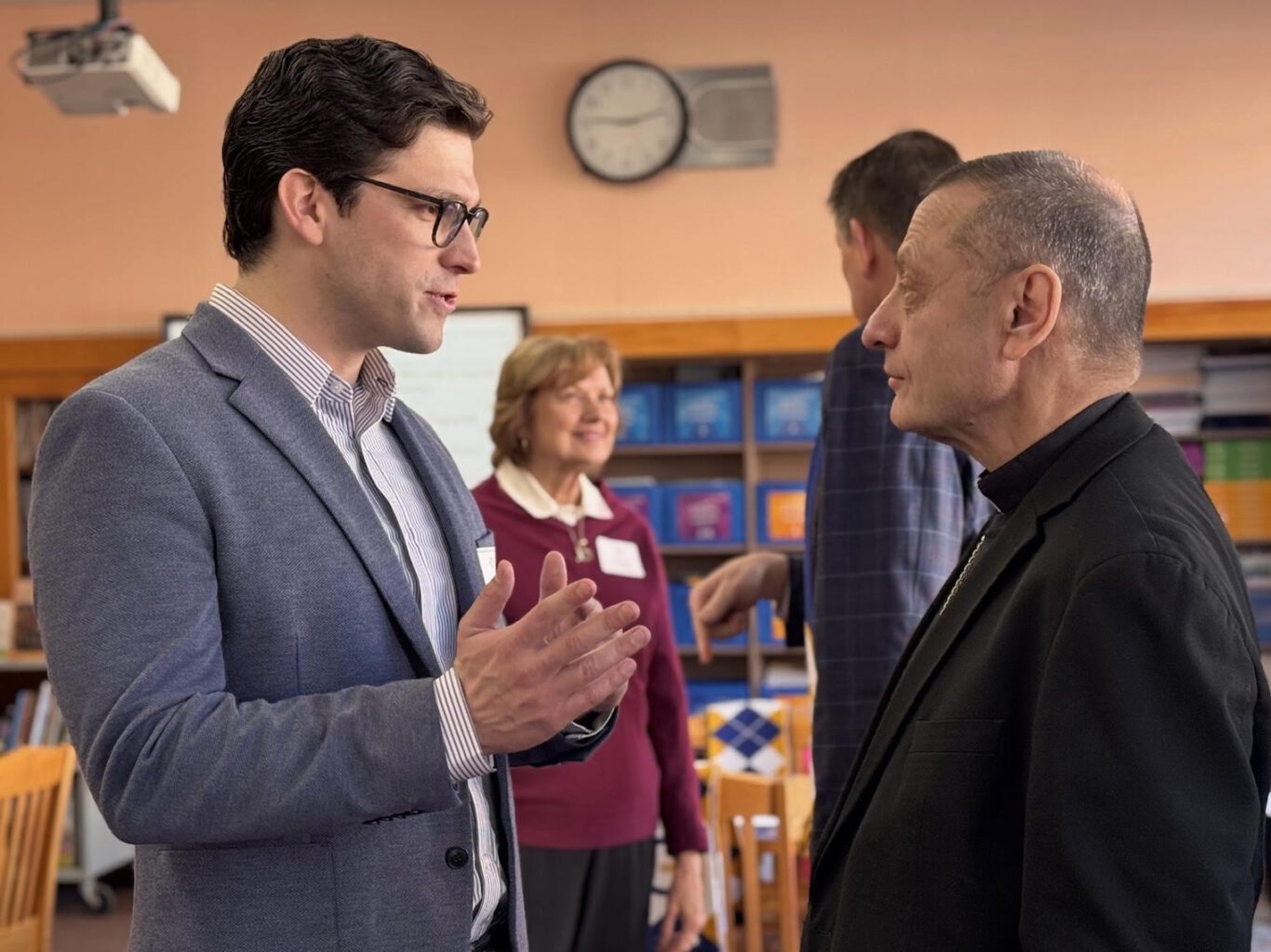 Senators Ryan Fazio and Tony Hwang Attend Catholic Academy of Bridgeport Legislative Session to Discuss Opportunities for Students and Parochial Schools - CT Senate Republic