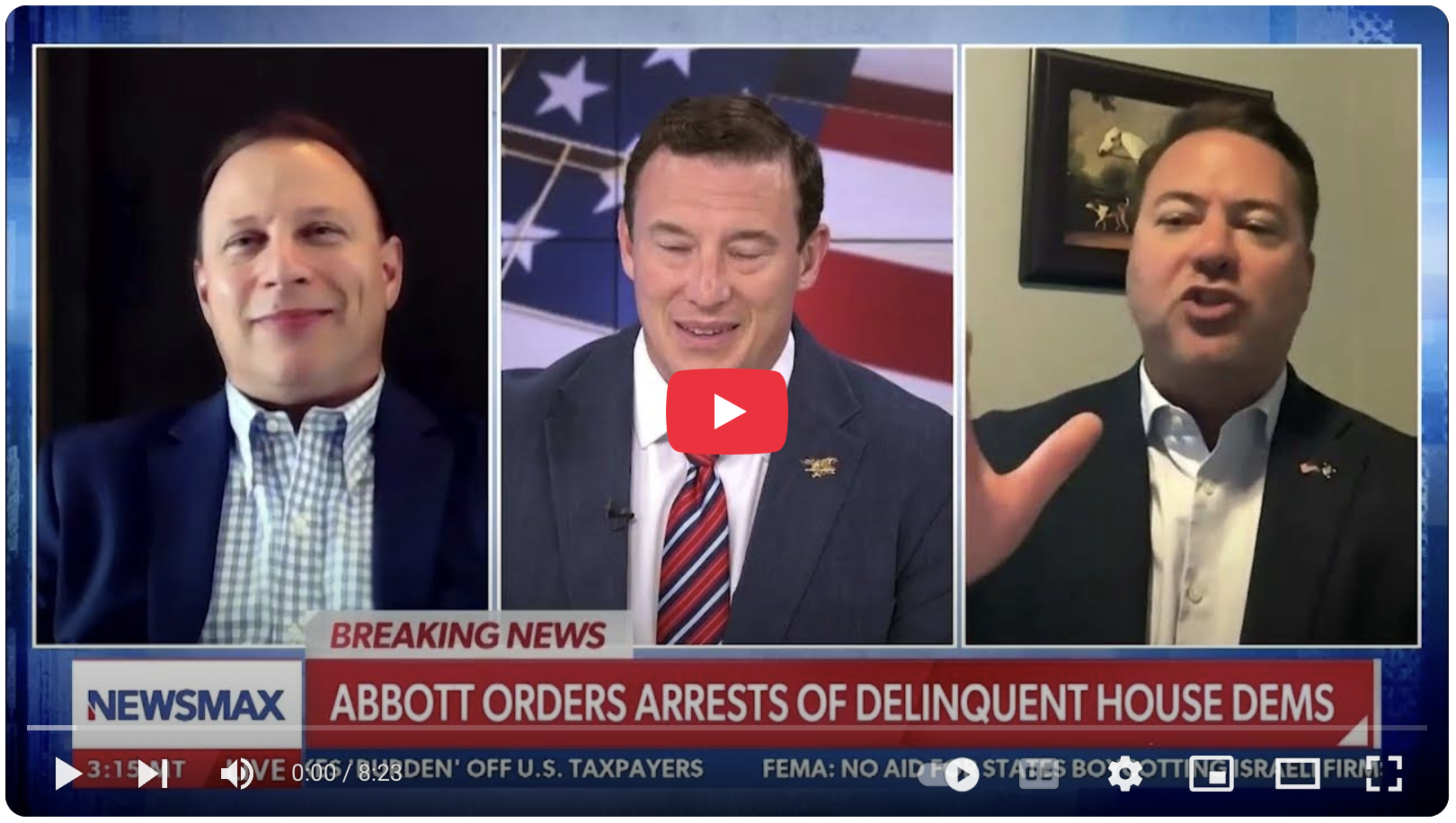 Watch | Sen. Sampson joins Newsmax to talk gerrymandering & Dem hypocrisy (‘Frontline w/Carl Higbie’) - CT Senate Republic