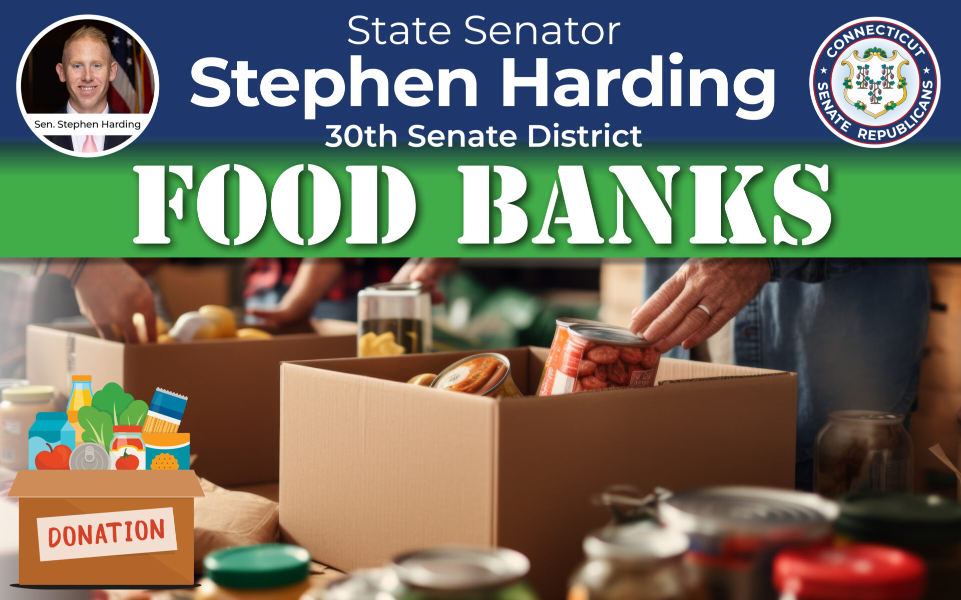 Food Banks in the 30th Senate District - CT Senate Republic