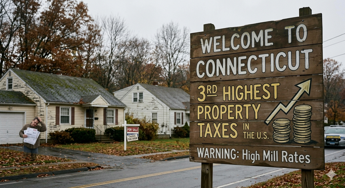 CT Senate GOP Statement on 3rd Highest Property Tax Ranking for 3rd Straight Year - CT Senate Republic
