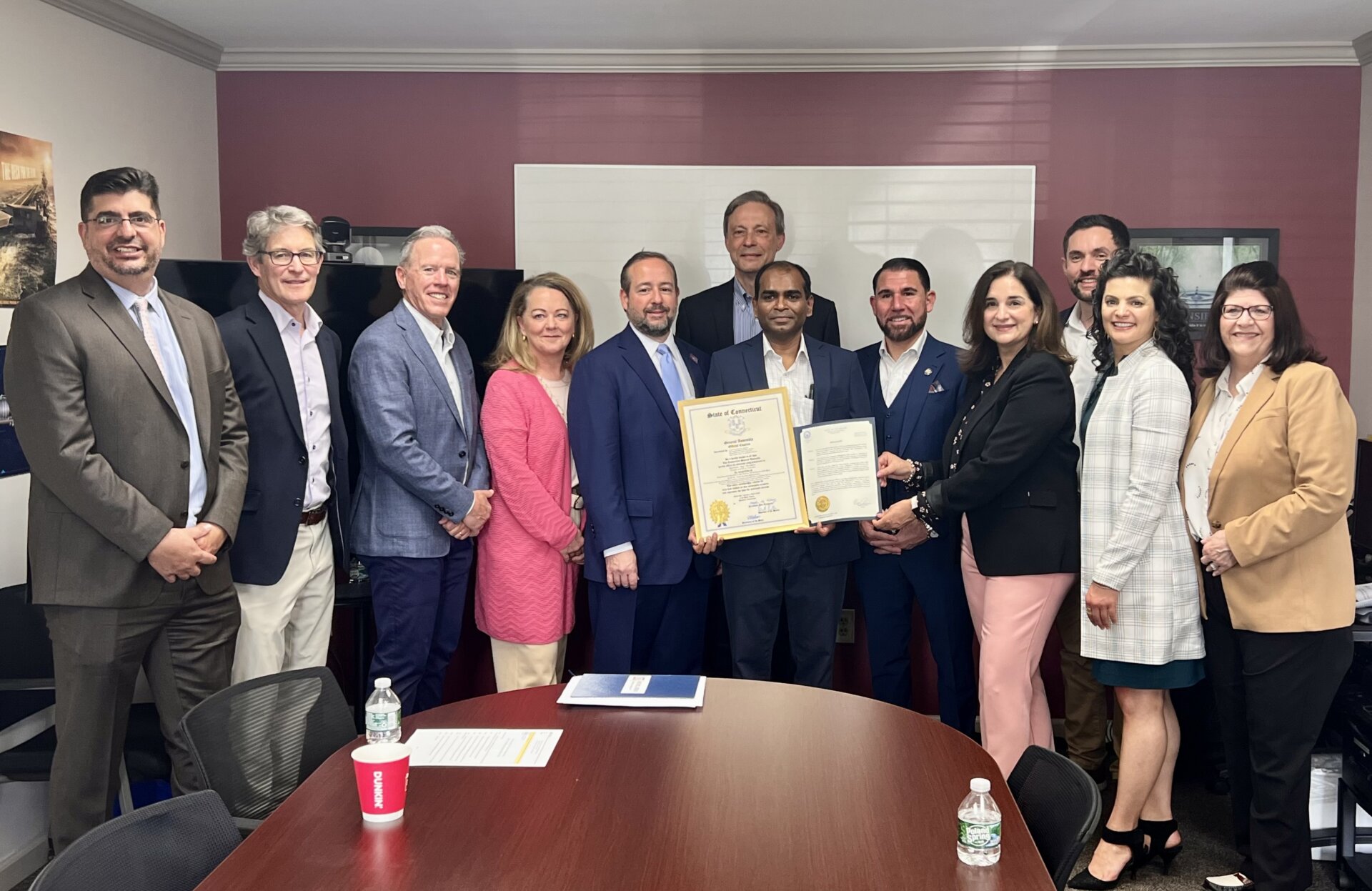 Sen. Paul Cicarella Honors Novel Aero as SBA Exporter of the Year - CT Senate Republic