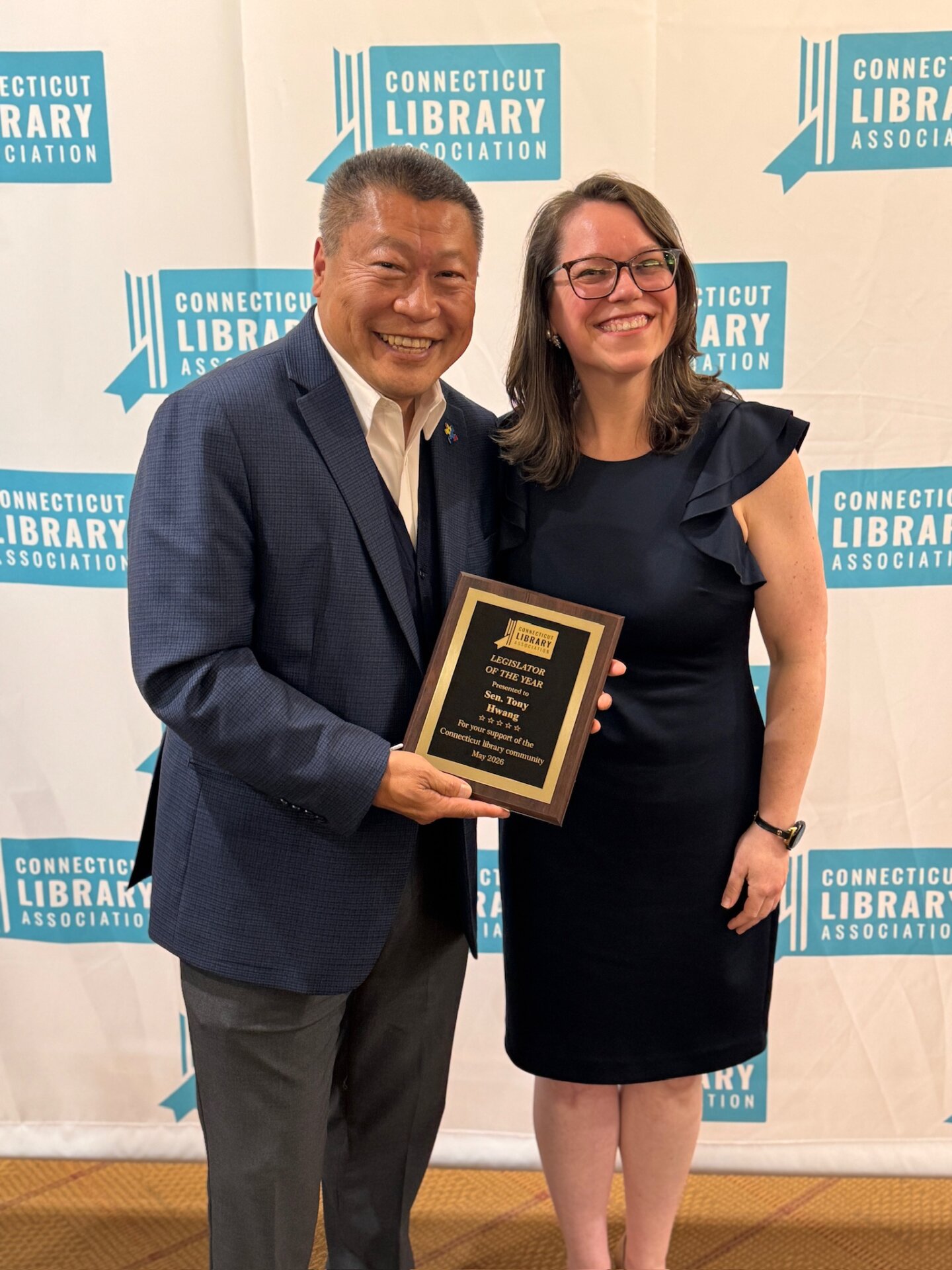 Sen. Hwang Named “Legislator of the Year” by Statewide CT Library Association - CT Senate Republic