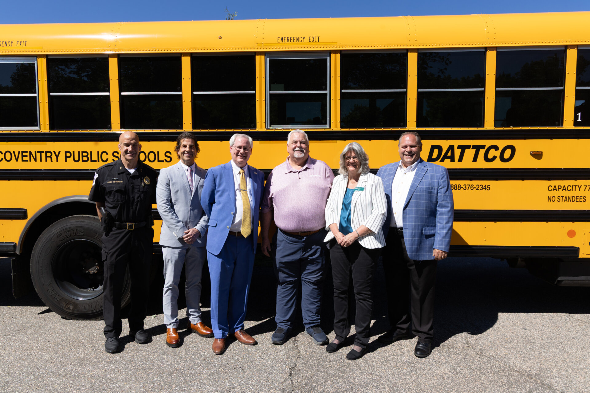 Sen. Gordon Celebrates Passage of New School Bus Safety Law with Education, Transportation, and Public Safety Leaders - CT Senate Republic